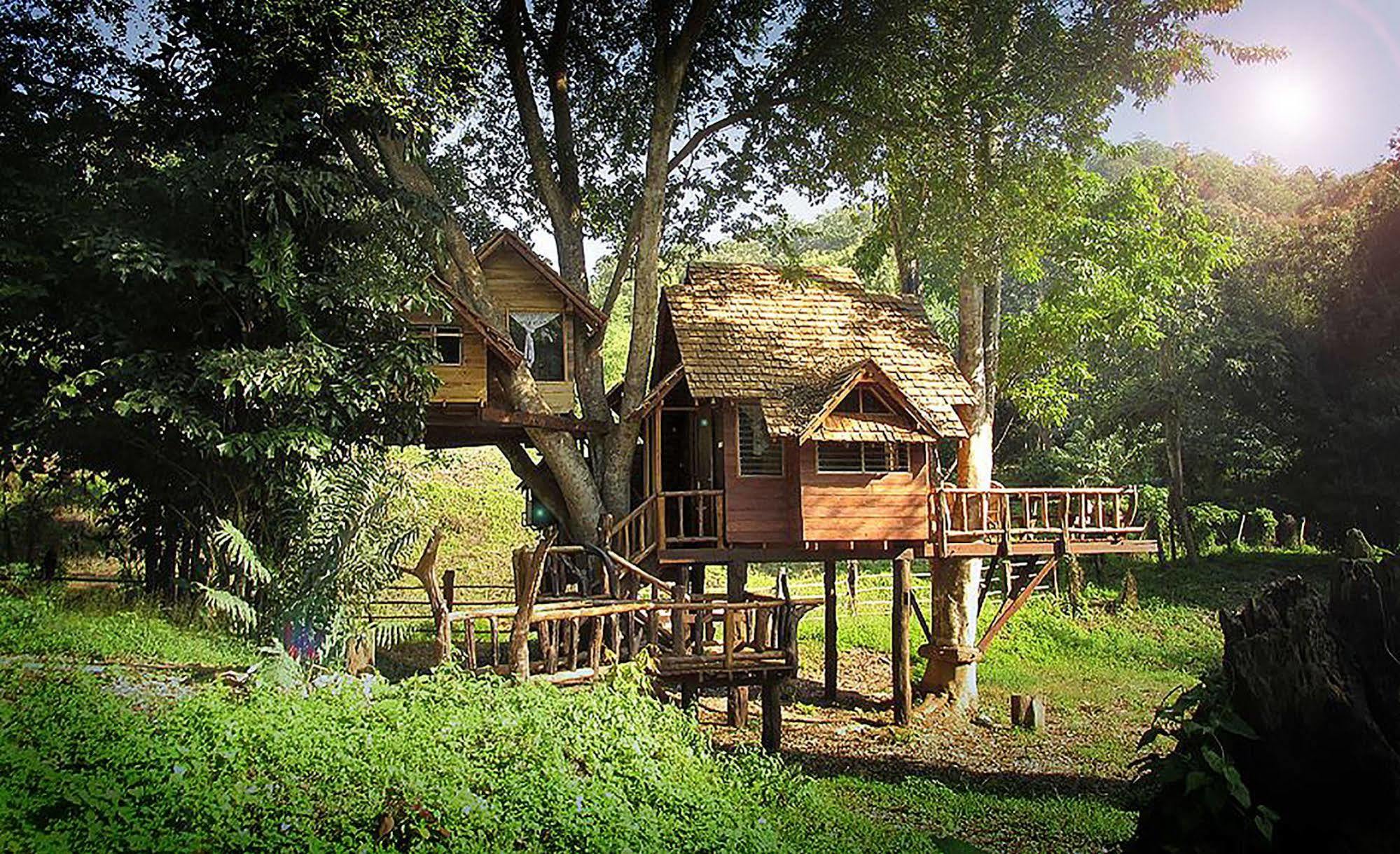 Rabeang Pasak Treehouse Resort 清邁 外观 照片